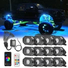 Utv 12-PODS Rgb Led Rock Lights For Polaris Rzr Xp/pro R/turbo 2020-2025. Fixed Price $94.04.