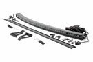 Rough Country For Jeep Xj Cherokee 50" Single Row Black Curved Led Light Bar Kit. Fixed Price $289.95.