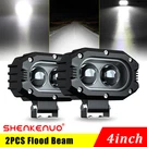 White 4" Led Work Light Bar Spot Pods Fog Lamp Offroad Driving Truck Suv 4WD. Fixed Price $36.39.