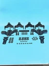 Go Rhino Hood Hinge Light Mounts Fits 2018-2026 Jeep Wrangler Jl. Fixed Price $69.00.