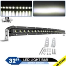 6D Projector 32INCH Curved Single Row Led Light Bar Offroad Trucks Atv Utv Spot. Fixed Price $83.59.
