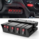 Nilight 4 Gang Rocker Switch Box Spst Toggle Panel. Fixed Price $29.99.