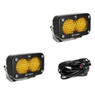Baja Designs S2 Pro 3"X2" 2X24W Rectangular Work/scene Beam Amber Led Lights. Fixed Price $360.95.