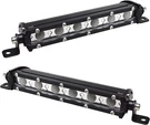 Willpower 2PC 7 Inch 30W Single Row Led Light Bar Flood Beam Slim Off Road. Fixed Price $10.99.