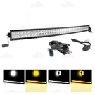 42'' Dual Row Curved Led Light Bar White Amber Strobe Offroad Lamp Suv Truck Car. Fixed Price $114.99.