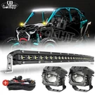 For 2020-2025 Polaris Rzr Xp Roof 32"CURVED Led Light Bar Wire W/3" Pods Kit. Fixed Price $116.66.