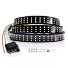 Akarado Led Tailgate Light Bar Triple Row 60'' Truck Yellow,red,white. Fixed Price $29.71.