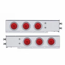 United Pacific 61645 Light Bar Rear, Spring Loaded, With 2.5" Bolt Pattern, Stop. Fixed Price $306.73.