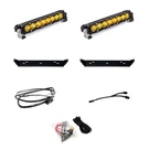 Baja Designs S8 10" Amber/led Dual Grille Light Bar Kit 21-24 Ford Raptor. Fixed Price $1019.95.
