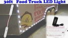 30FT Food Truck Led Light Kit Concession Vending Cart Kiosk With Ul Power Supply. Fixed Price $66.99.
