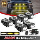 2PC 160W Grile Led Pods Car Front Headlight Motorcycle Atv Utv Fog Offroad. Fixed Price $54.39.