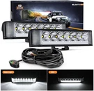 Nilight 6.5 Inch Led Bar Drl Spot Flood Combo W/ 16AWG Wiring Kit Off Road. Fixed Price $75.99.