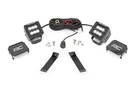 Rough Country 70079 A-pillar 2" Led Ditch Light Kit-flood For 14-21 Cherokee Kl. Fixed Price $94.95.