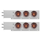 United Pacific 61025 Light Bar Chrome, Spring Loaded, 1/2" Bolt Pattern, With. Fixed Price $382.44.