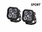 Diode Dynamics 3" White Sport Led Pod Pair Driving With Amber Backlight. Fixed Price $279.95.