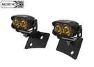 Morimoto 2BANGER Ncs Yellow Combo Beam A-pillar Lights For 07-18 Jeep Wrangler. Fixed Price $444.00.