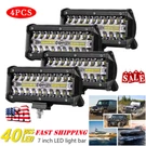 7INCH 2400W Led Work Light Bar Flood Spot Pods Offroad Fog Driving Atv Truck. Fixed Price $10.87.