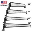 Nilight Dual Row Led Bar 52" 42" 32" 22" Spot Flood For Truck Boat Atv 4WD. Fixed Price $89.99.