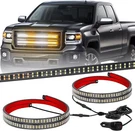 Xridonsen 2PCS 24 Inch Truck Grill Strobe Lights Strip Emergency Tailgate. Fixed Price $42.99.