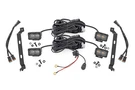 Rough Country Led Fog Lights 3X1.75" Black Series Yellow For Toyota Tacoma 24-26. Fixed Price $339.95.