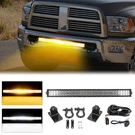 For Ram 2500 3500 10-19 32'' Strobe Light Bar Bumper Mount Kit &tow Hook Shackle. Fixed Price $145.99.