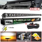 Roof 32" Led Light Bar White Amber Wire Kit For Polaris Rzr Xp 4 1000 900 800. Fixed Price $64.56.