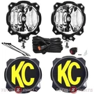 Kc Hilites PRO6 6-INCH (wide 40 Beam) Led Round Lights Pair W/ Harness. Fixed Price $564.99.