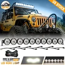 52INCH Round Super Bright Led Offroad Lights Bar Laser Linkable Kit For Jeep 4X4. Fixed Price $988.88.