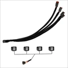 Aurora Led Light Bar Multi Deutsch Connector - 4 Way Spliter. Fixed Price $25.99.