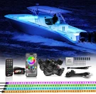 OPT7 Aura Pro Bluetooth 4PC Led Lighting Kit For Boat 48" Multi-color Strips. Fixed Price $79.99.