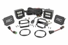 Rough Country 2-INCH Cree Led Fog Light Kit Black Series 10-18 For Wrangler Jk. Fixed Price $114.95.
