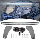 Upper Roof 50'' Curved Led Light Bar Mount Kit For Can-am Maverick X3 Ds Rs Max. Fixed Price $119.59.