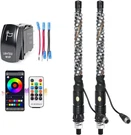 Uni-shine 2PCS Led Whip Lights With Rgb 1FT/ (pack Of 2), Color-changing. Fixed Price $75.97.