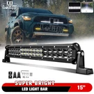 Nilight 15" Inch 360W Flood Spot Led Bar For Jeep Trucks Off-road Boat 4WD. Fixed Price $42.29.