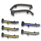 Smoked Led Sequential Turn Signal Lights - Bmw Chassis Dynamic Blue And Yellow. Fixed Price $105.99.