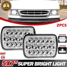 Fit 85-14 Ford Econoline Van Escort Exp Chrome Housing 7X6 H6054 Led Headlights. Fixed Price $35.69.