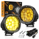 Auxbeam 4" Led Spot Light Pods Work Driving Fog Lamp For Jeep Wrangler Jk Tj Cj. Fixed Price $84.99.