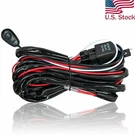 Universal Led Light Bar Wiring Harness Kit 12V 40AMP Relay On/off Switch Cable. Fixed Price $17.98.