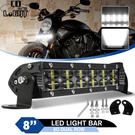 Colight 8'' Inch 6D Led Bar Dual Row Spot Flood For Universal Motorcycle. Fixed Price $22.09.