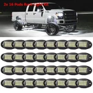 32 Pods White Led Rock Lights Underbody Glow Lamp For Offroad Suv Pickup Truck. Fixed Price $80.91.