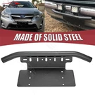 Universal Bull Bar Bumper License Plate Bracket Led Light For Suv Truck Car. Fixed Price $19.99.