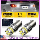 Led Tail 2X Brake Stop Reverse Turn Bulb Backup Light P21W,1156,7506,BA15S White. Fixed Price $11.01.