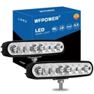 Wfpower 2PCS Waterproof Led Boat Lights, 6.5INCH 80W 8600LMS Spreader Bar Pon.... Fixed Price $35.80.