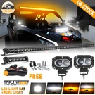 For Can-am Maverick X3 Roof Spot Flood 50" Inch +7" Led Light Bar +4" Pods+ Wire. Fixed Price $159.99.