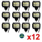 12PCS 4INCH Off Road 18W Led Fog Lamp Work Light Bar Suv For 4WD Truck Drl. Fixed Price $44.99.