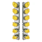 Peterbilt Front Air Cleaner Bracket W/ Lights & Visors - Led/amber Lens. Fixed Price $394.99.
