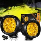 4IN 90W Amber Round 4.13" * 4.72" 2.95", Spot Offroad Lights. Fixed Price $136.99.