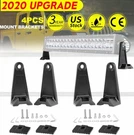 4PCS Universal Mounting Base Brackets For Led Light Bar Side Kits. Fixed Price $11.99.
