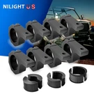 8PCS Horizontal 1", 1-1/2", 1-3/4" Off-road Light Bar Clamp Mounting Bracket Kit. Fixed Price $48.99.