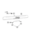 Genuine Mopar Light Support Bar 5RL56GW7AA. Fixed Price $225.54.